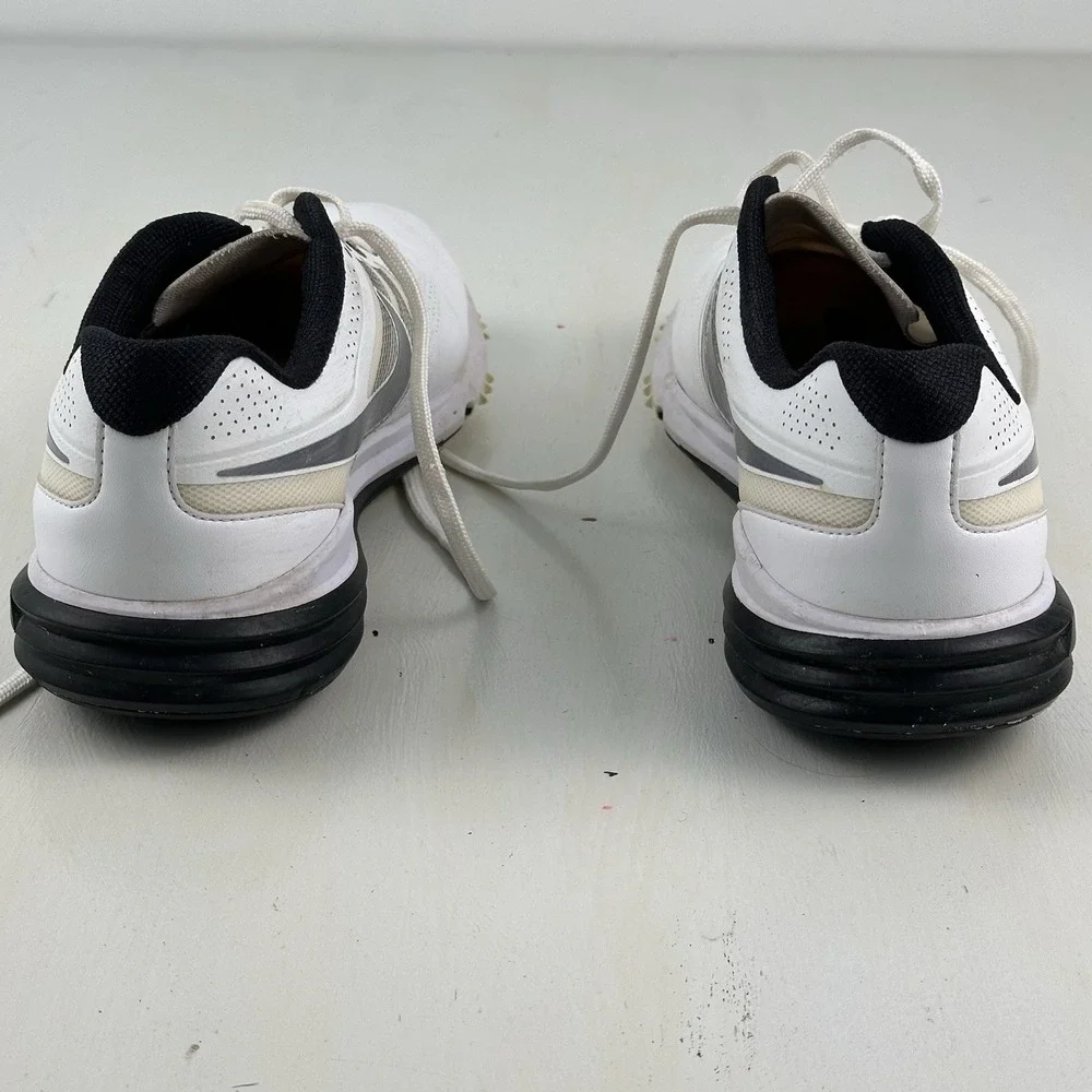 Nike Lunar Command Golf Shoes Men 12 White Obsidian Flywire Lunarlon 704427-102